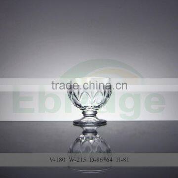 Diamond Embossment Glass Ice Cream Cups photo-3
