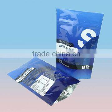 certificate available AL foi plastic beta alanine packaging bag