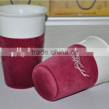 Manufactory direct sale flock mug in different color