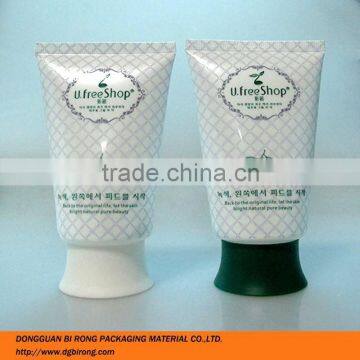 80g offset printing surface tube and cosmetic cream tube with new design screw cap