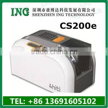 Low price Hiti CS-200e print employee Plastic ID Card Printer