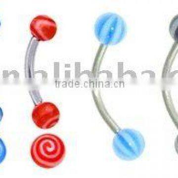 Body Piercing Jewelry/UV Nose Ring