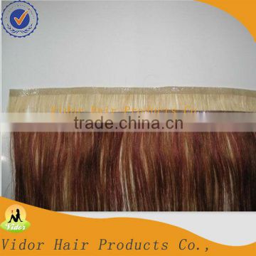 Brazilian Skin Weft Seamless Hair Extensions Wholesale