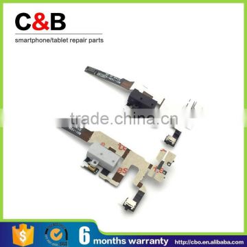 Mobile phone spare parts headphone Audio jack flex cable for iphone4s