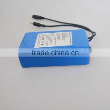 OEM/ODM rechargable 12v battery 10A for LED light/panel&Camera/IP Camera