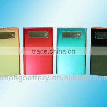 china manufacturer 10000mAh portable power bank universal dual USB mobile battery bank of laptop or smartphone