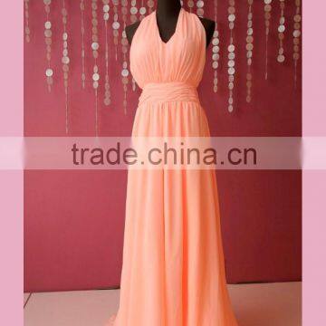 Open Back Sweep Train Evening Prom Dress photo-2