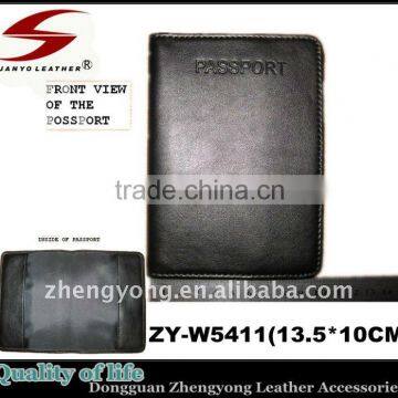 Classic Black Passport Holder(ZY-W5411)