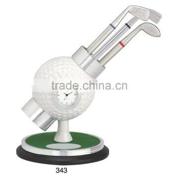 advertising gifts golf shape gifts golf ball gifts golf shape clock