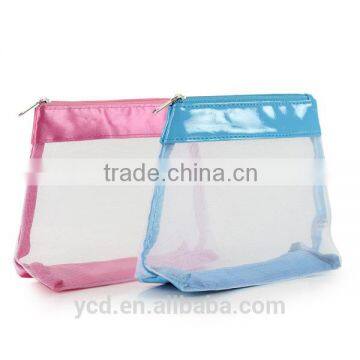 Import China Summer Dresses For Women PVC Cosmetic Mesh Bag