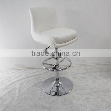 Soft seat bar chair with stainless steel