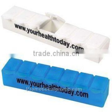 Pill Box - Portable Daily Pill Dispenser