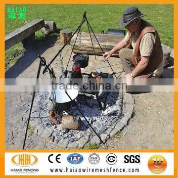 Made in China foldable camp cooking grill,heavy duty fire grill for sale