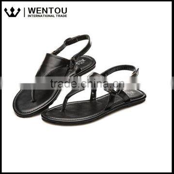 New Womens T-Strap Flat Flip Flop Monogrammed Sandals photo-6