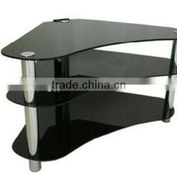 Tempered glass Triangle TV Stand