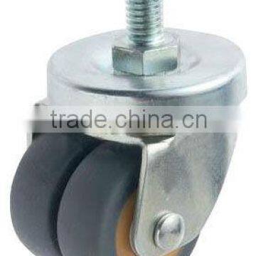 TPR HEAVY DUTY CASTER - THREADED SWIVEL 1/2" (GS-5997A-02)