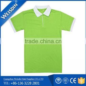 240 grams made in Guangzhou 100% cotton polo shirt