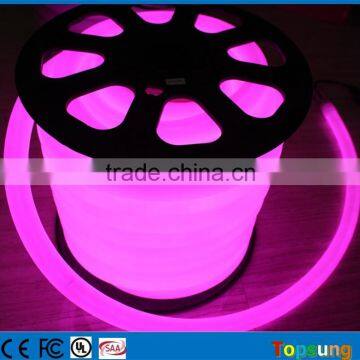 25meter spool 12 Volt 360 degree purple led neon tube dia 25mm round Distributor