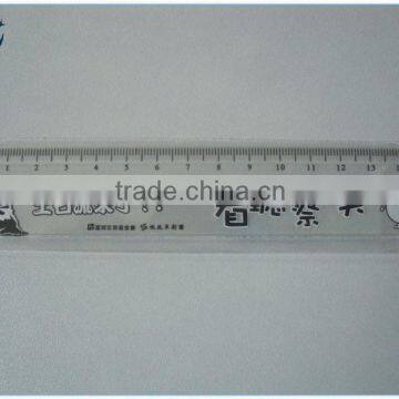 2015 Wholesale Cheap School Plastic Ruler Promotional 33cm Plastic Ruler With Logo Printing photo-2