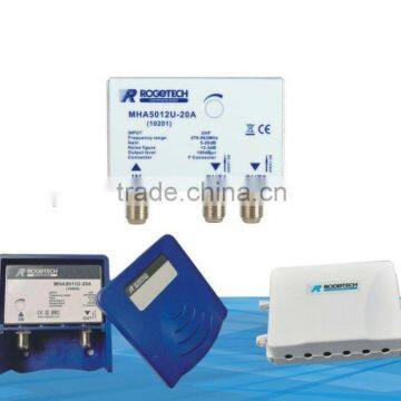 professional satellite outdoor lnb signal amplifier(MHA5012U-20A)