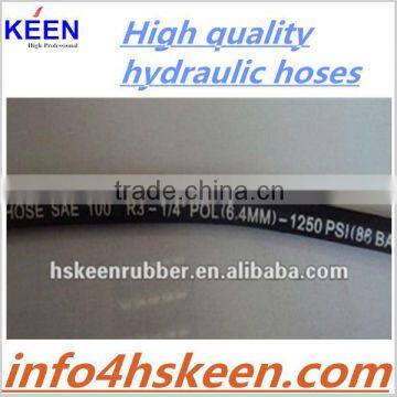 ISO9001 hydraulic hose KEEN /high pressure steam hose