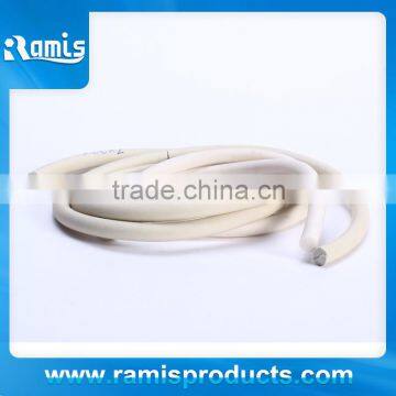 White silicone foam exrusion