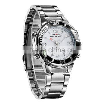 Good Quality Noble Business Metal Men Sparkling Silver Wrist Watches Mens Watches photo-3