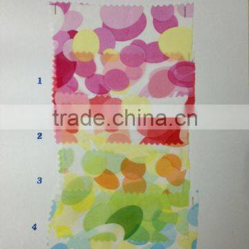 US$ 1/M up Chiffon Print Fabric Textile Stock Stocklot:G-14040141