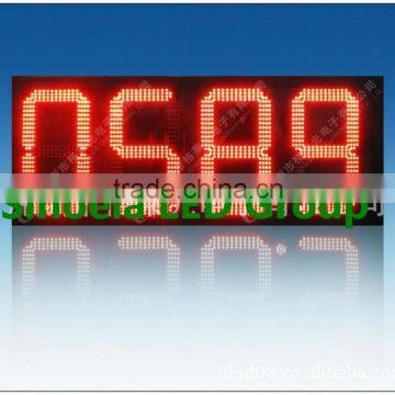 led digital clock red display / P10 full-color LED screen