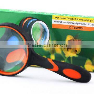 Handheld Magnifying Glass 10X High Magnification Power Magnifying Glass photo-6
