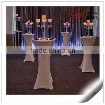 Cheap Spandex Stretch Table Cloth for Banquet / Wedding / Party