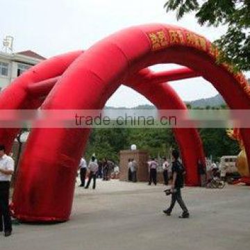 giant inflatable arch red inflatable arch