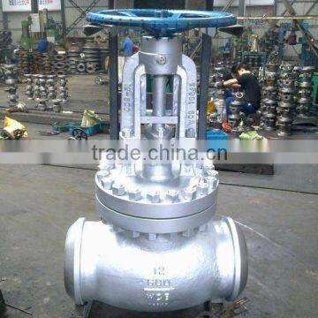 High temperature globe valve