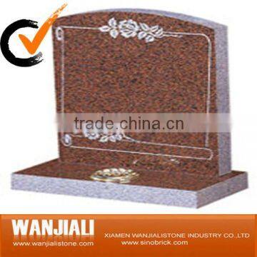 Granite monument,red granite tombstone