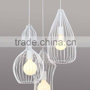 E27 Wholesale Cage Hanging Lamp,Leaf-shaped Lamp,Pendant lamp