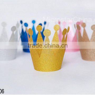 5-Color Of Plastic Birthday Party Prince Princess Crown Cap For Christmas Halloween April Fool's Day Children's Day photo-4