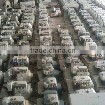 CHINA 737 747 757 SECOND HAND USED OVERLOCK SEWING MACHINE 737 747 757 used sewing machines