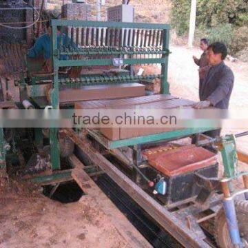 Brick machine (Transport brick cart) in site