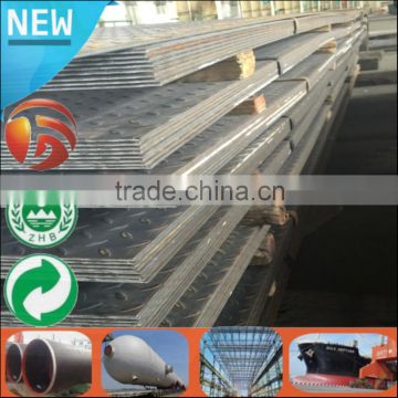 Checker Checkered steel plate 1.6mm thick carbon chequered tear drop steel plate Q235 mild steel plate