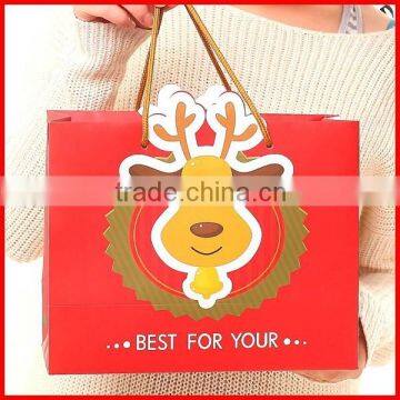 Newly Popular Art Paper Bag For Christmas Packing Wholesale