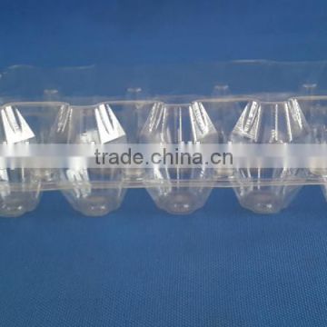 blister transparent pastic egg trays 10 holes