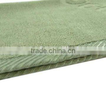 Cream Green Embossed Jacquard Tea Towel photo-5