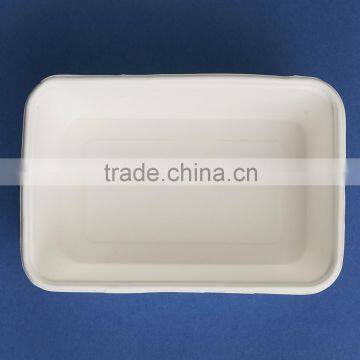 BX-0705 Rectangle Disposable 100% Biodegradable Sugarcane Box photo-3