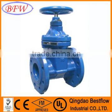 ANSI non rising stem ductile iron cast iron soft-sealing gate valves