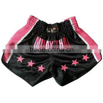 Cheap Price Kick Boxing Satin Unisex Thai Shorts photo-6
