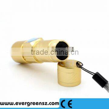 Mini USB Rechargeable LED Flashlight Torch 3 Mode Zoom Searchlight Lamp photo-6