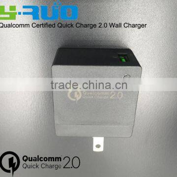 New Invention 2016 Qualcomm Certified Quick Charge 2.0 Wall Charger 18W Output 5V 9V12V photo-3