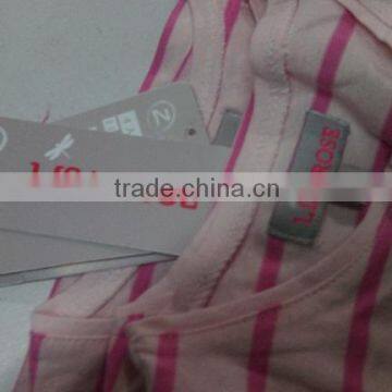 GIRLS SHORT SLEEVE YARN DYED STRIPED TSHIRT ( BRAND: LISA ROSE ) photo-4