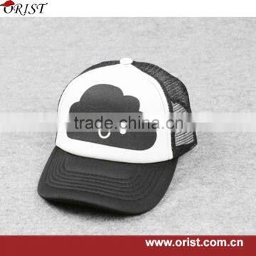 foam mesh cap with print logo fashion 2016