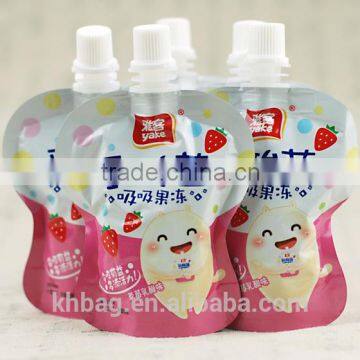 special shape spout pouch compound plastic bags for liquid